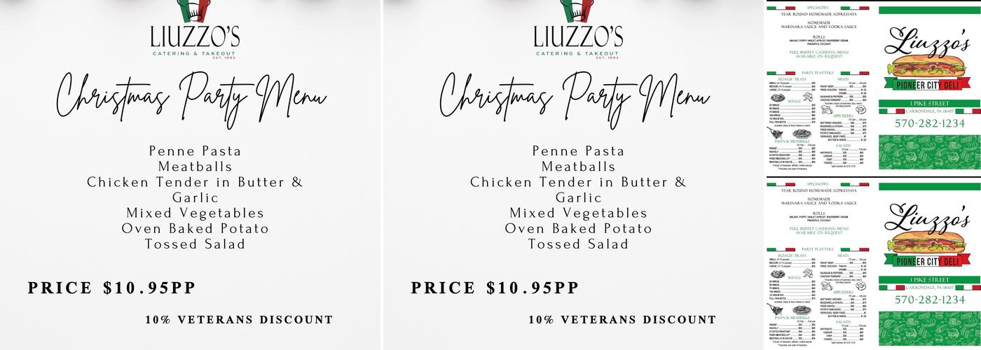 Liuzzo's Catering Menu