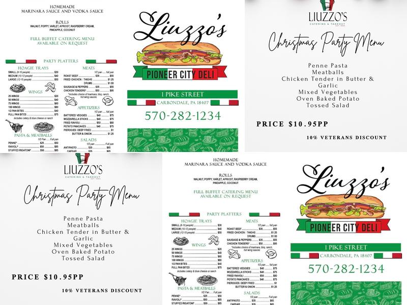 Liuzzo's Catering Menu
