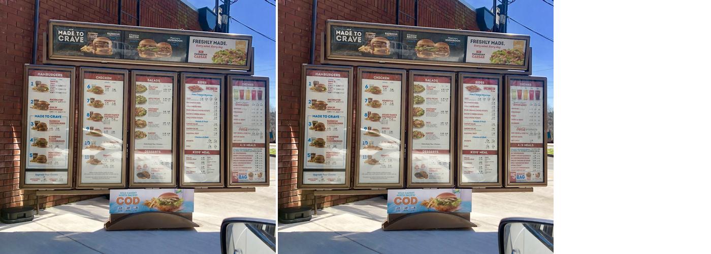 Wendy's Menu