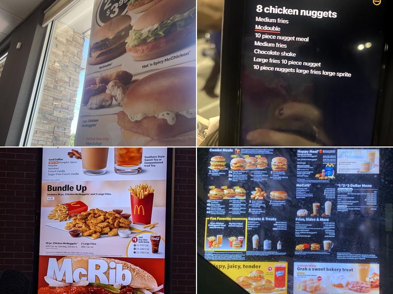 McDonald's Menu
