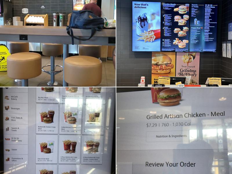 McDonald's Menu