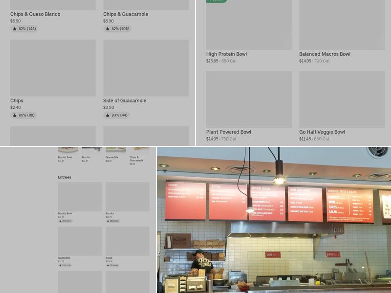 Chipotle Mexican Grill Menu