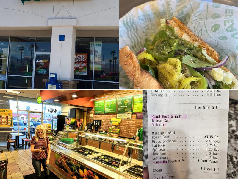 Subway 2051 US-70, Thatcher