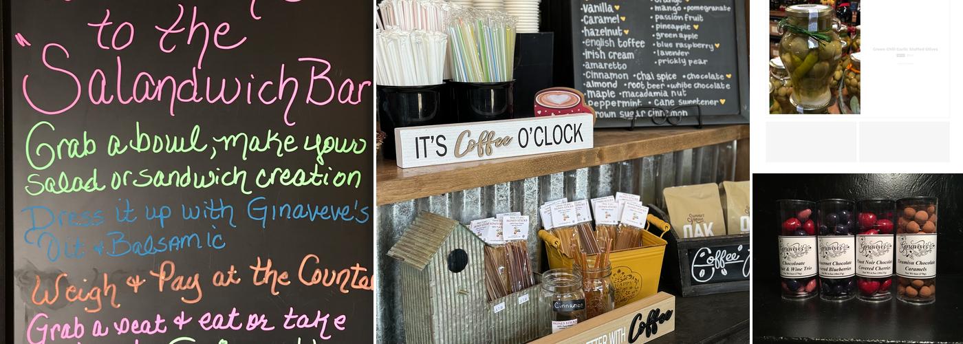 Ginaveve's Market Place Menu