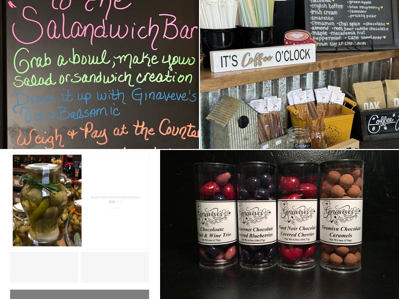 Ginaveve's Market Place Menu