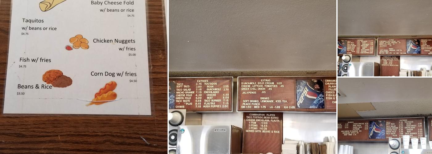 Taco Taste Menu