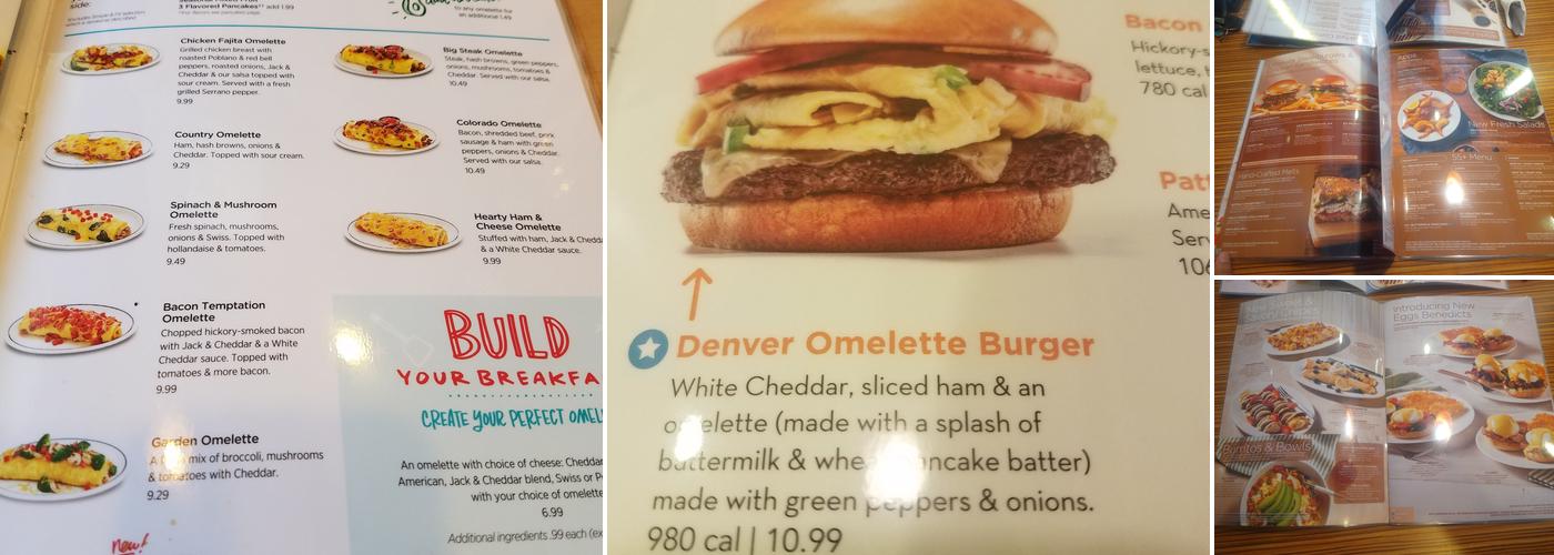 IHOP Menu