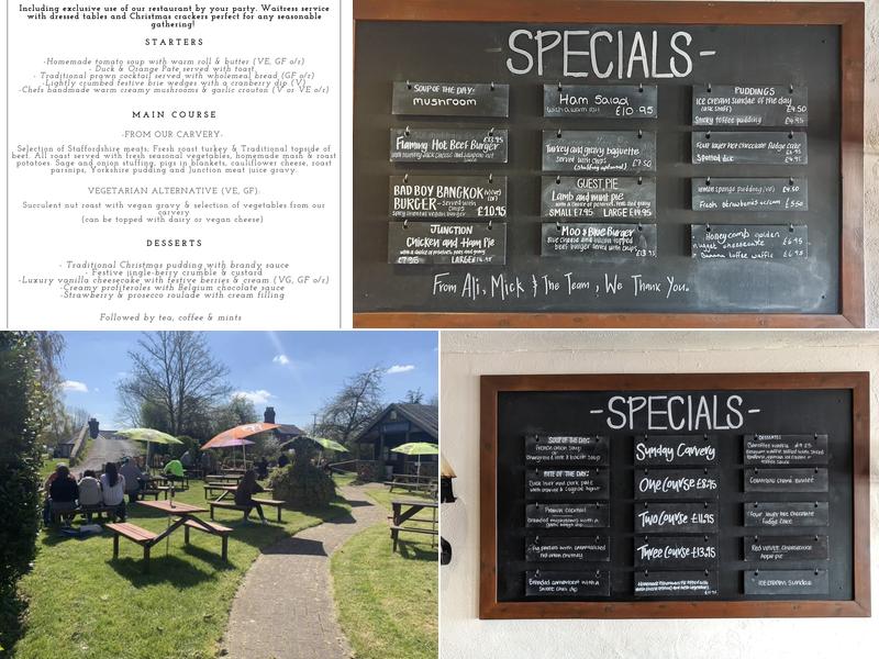 Junction Inn Menu