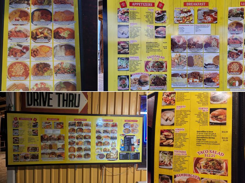 Guadalajara Mexican Grill Menu