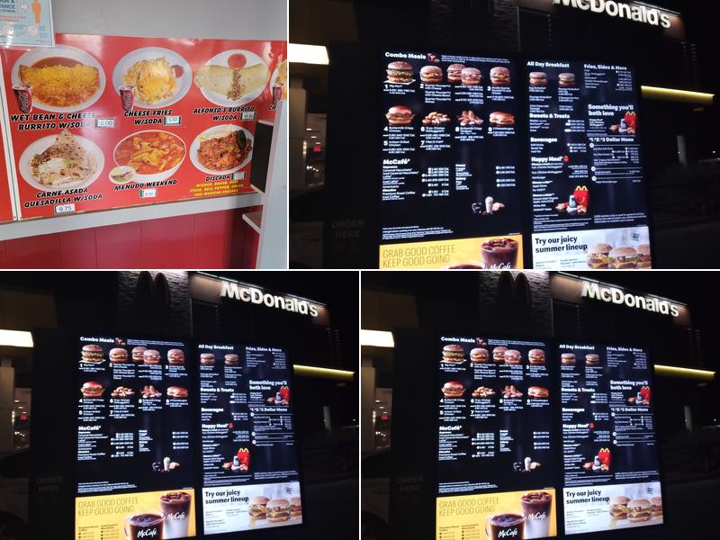McDonald's Menu