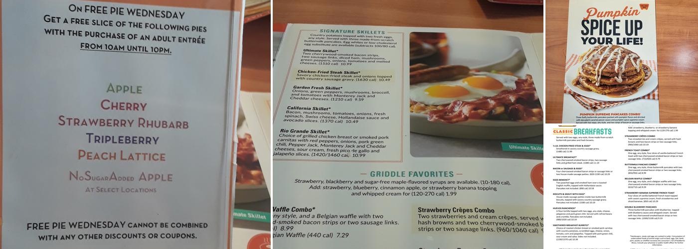 Village Inn Menu