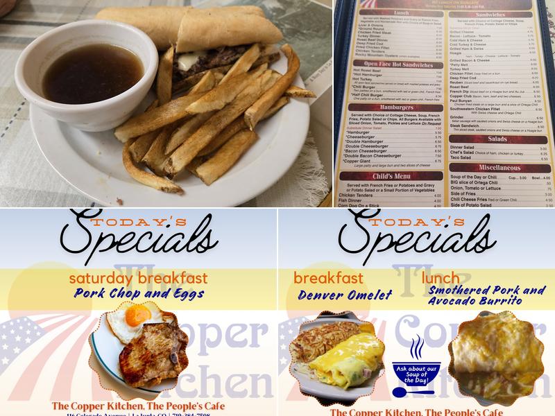 The Copper Kitchen Menu