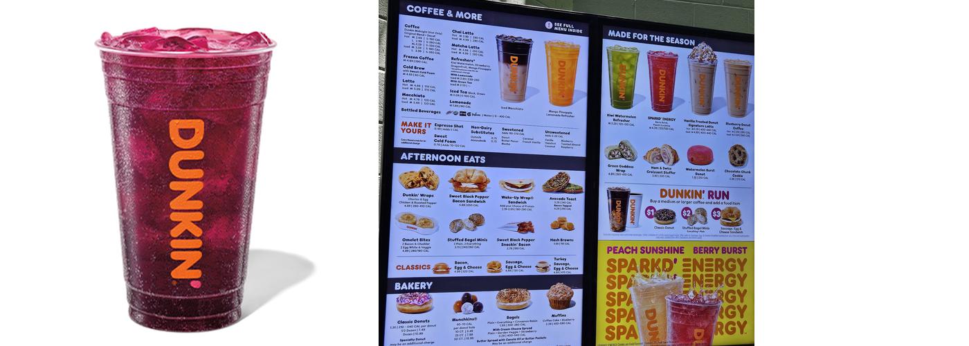 Dunkin' Menu