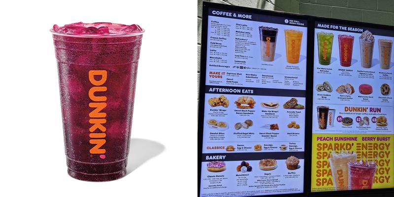 Dunkin' Menu