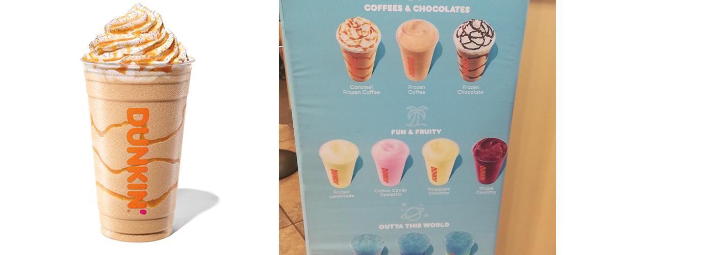 Dunkin' Menu