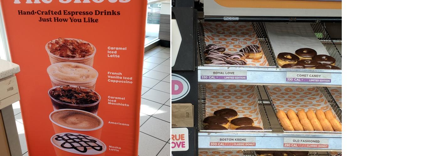 Dunkin' Menu