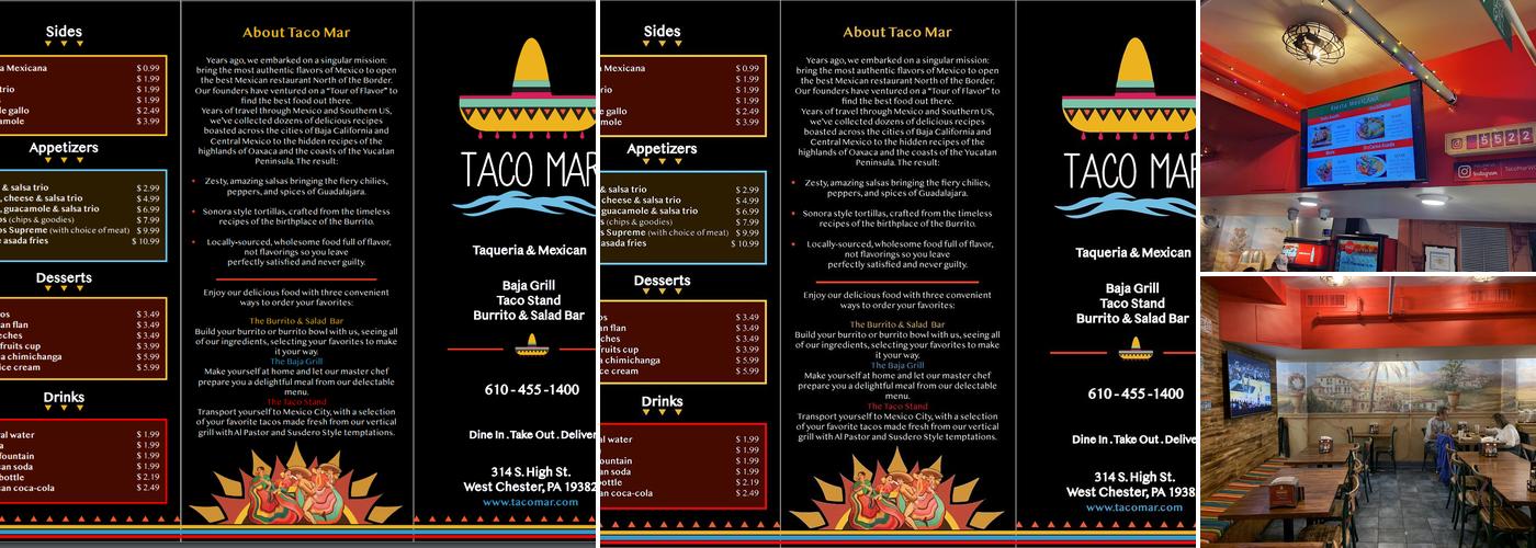Taco Mar Menu