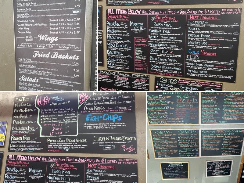 K2 Hideaway Grill Menu