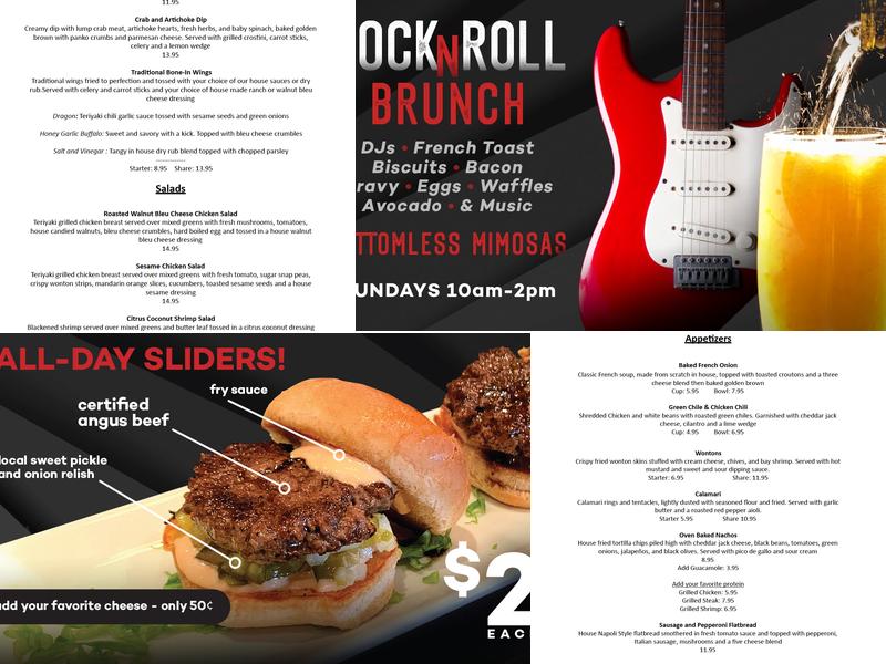 The Bay Bar & Grille Menu