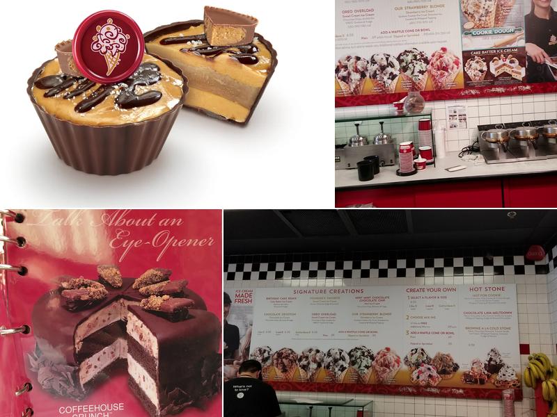 Cold Stone Creamery Menu