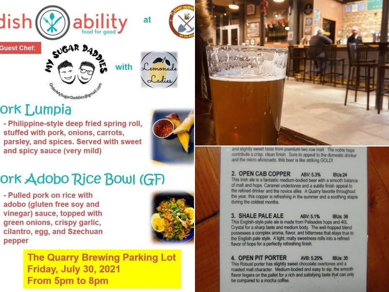 Quarry Brewing Menu