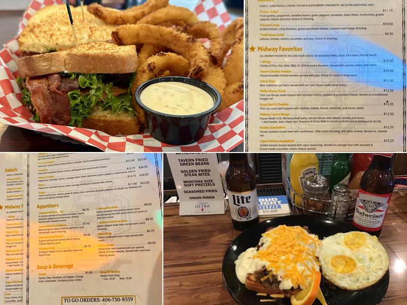 Midway Tavern Menu