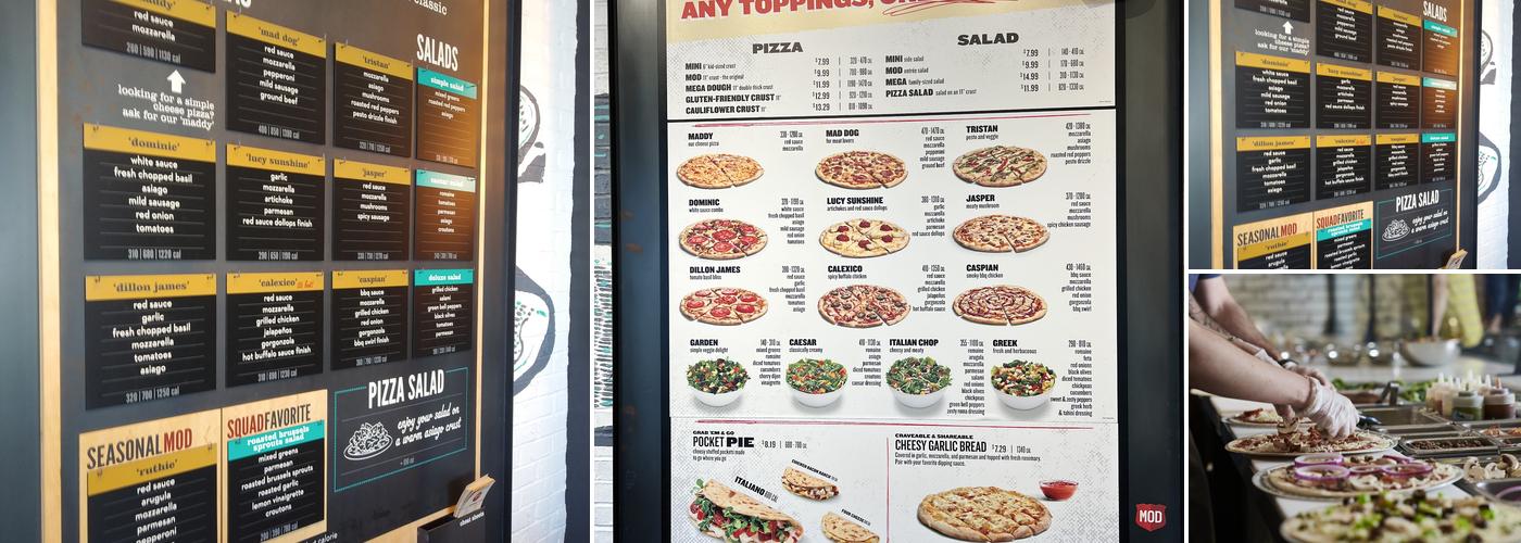 MOD Pizza Menu