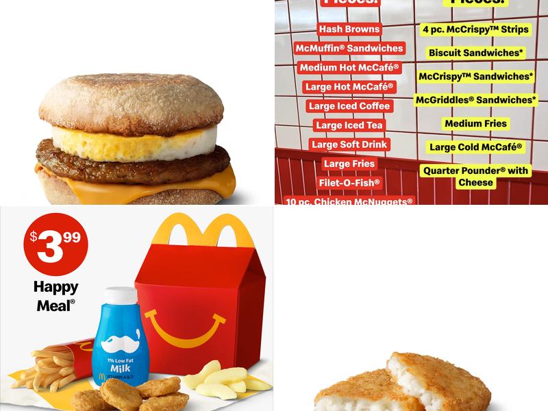 McDonald's Menu