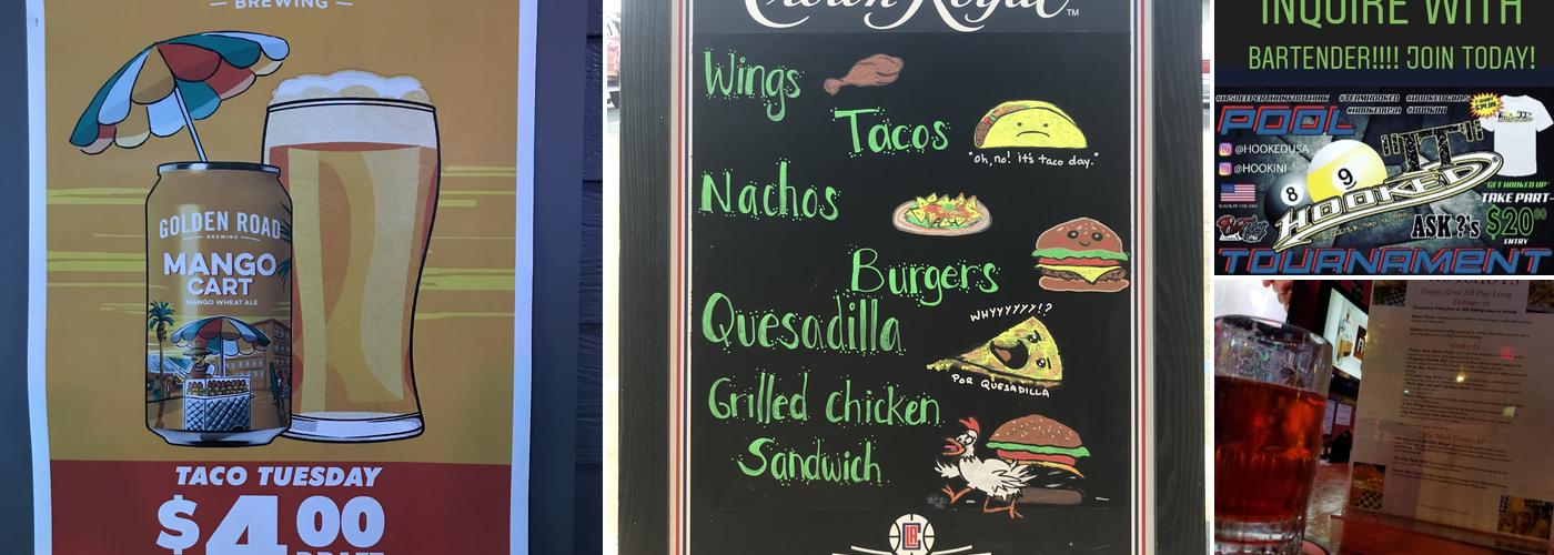 Shotz Bar & Kitchen Menu