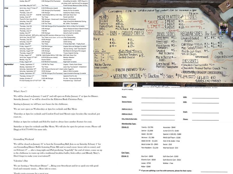 Devil's BBQ Menu