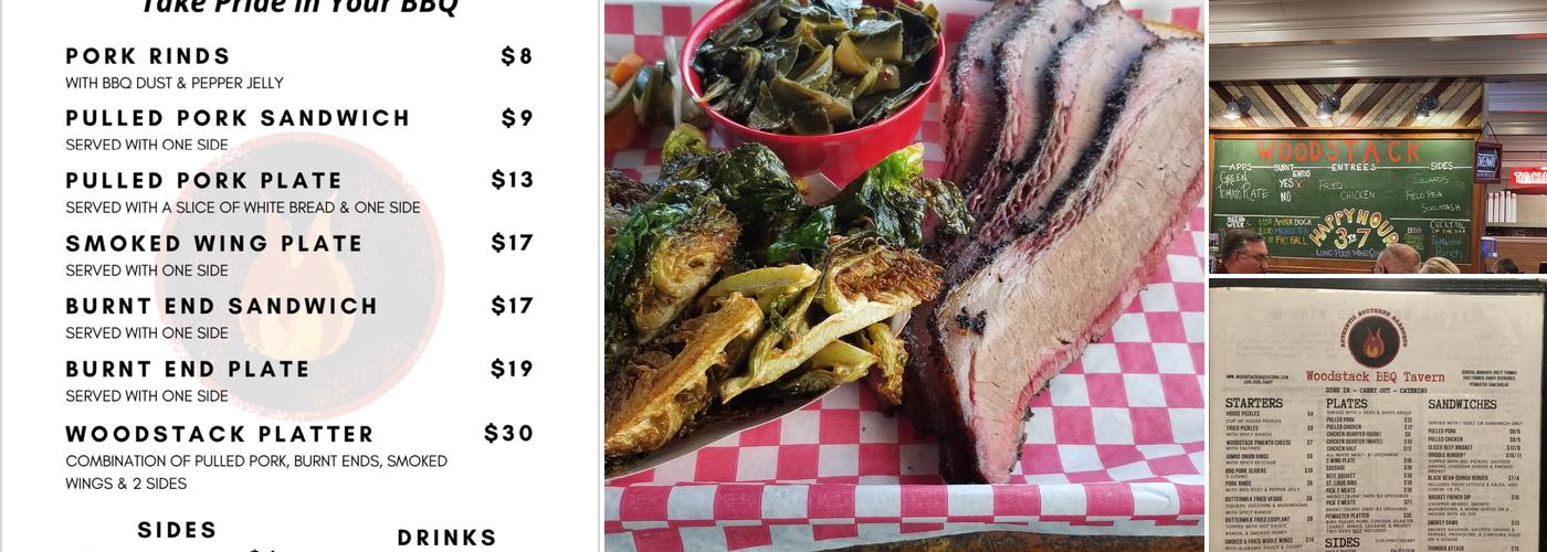 Woodstack Menu