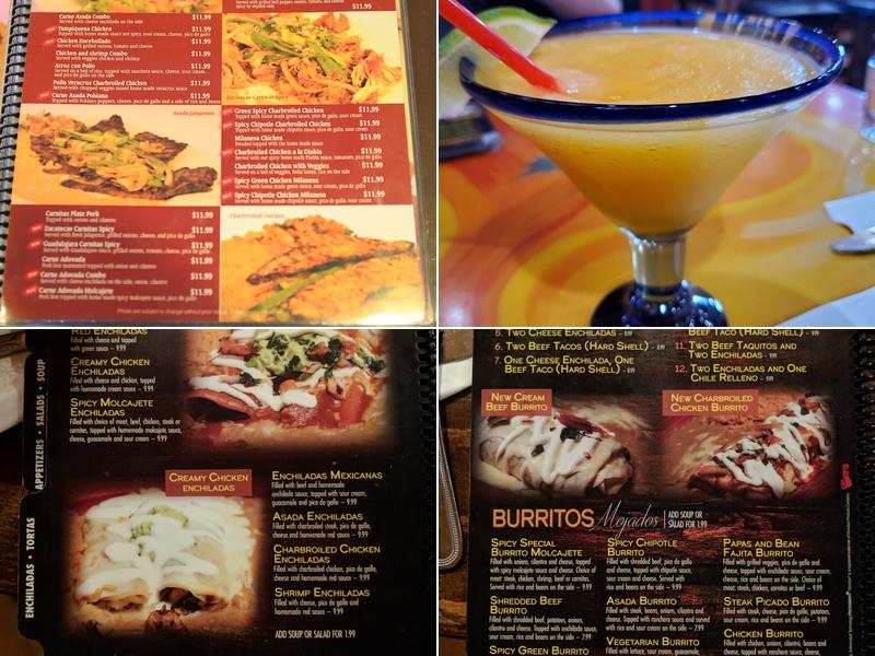 Salsa & Beer #1 Menu