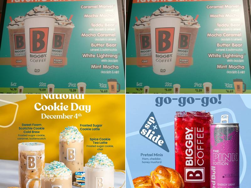 BIGGBY COFFEE Menu