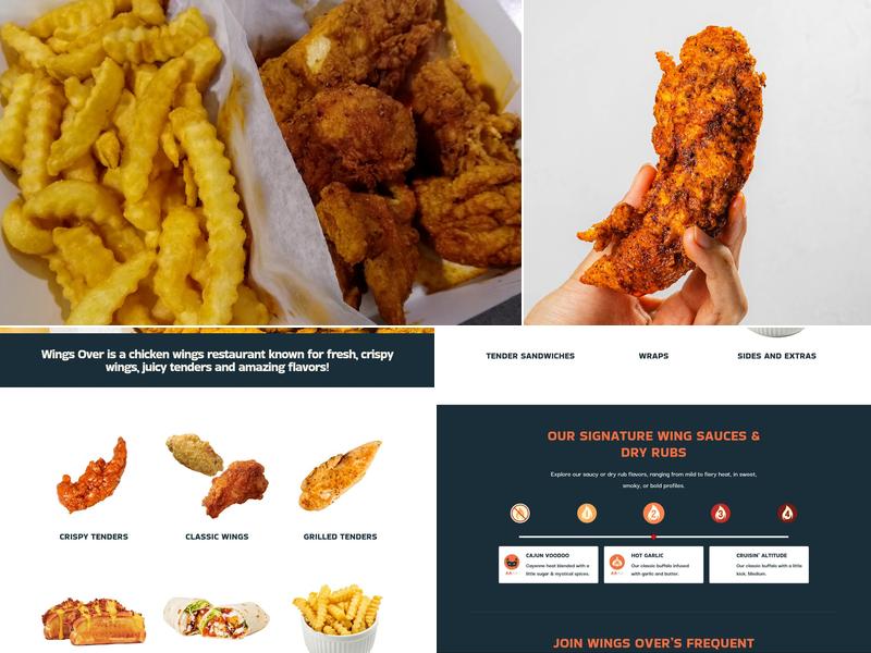 Wings Over Storrs Menu