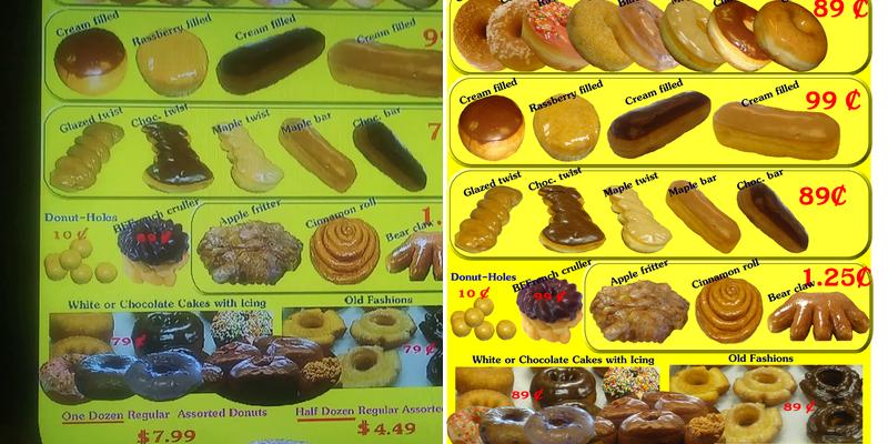 Best Donuts Menu