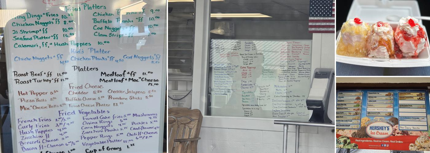 Barkley's Derry King Menu