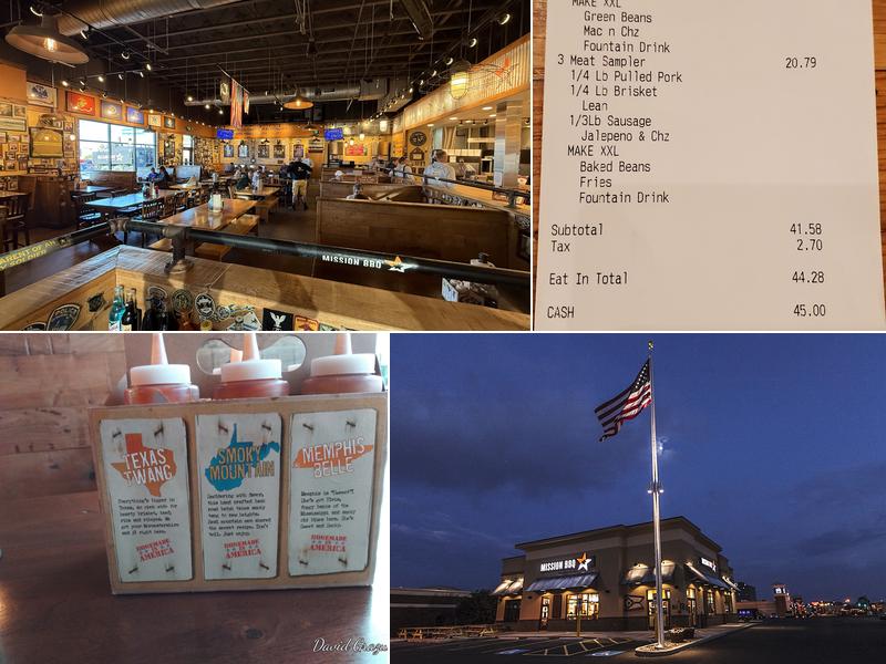 MISSION BBQ Menu