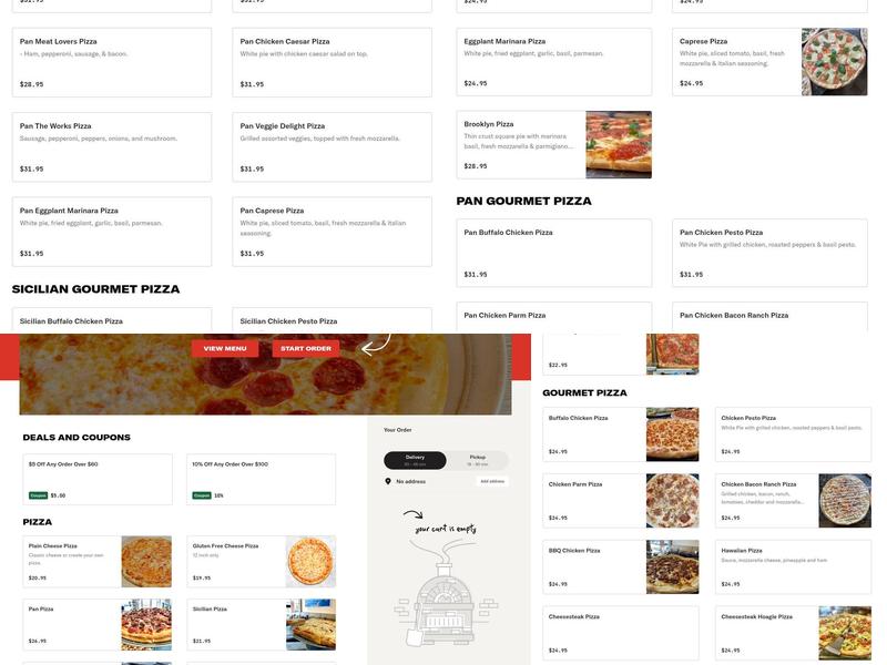 Nick's Pizza and Pasta Menu