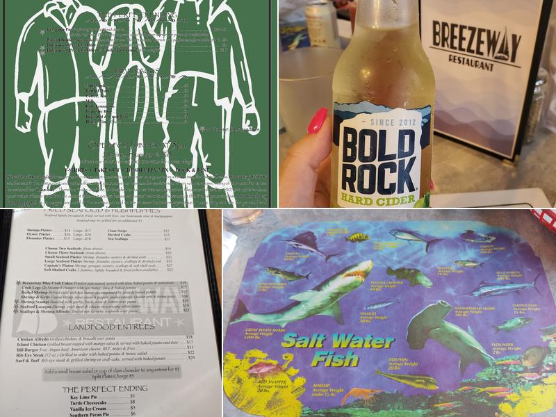 Breezeway Restaurant Menu