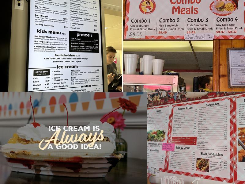 The Pretzel Hut Menu