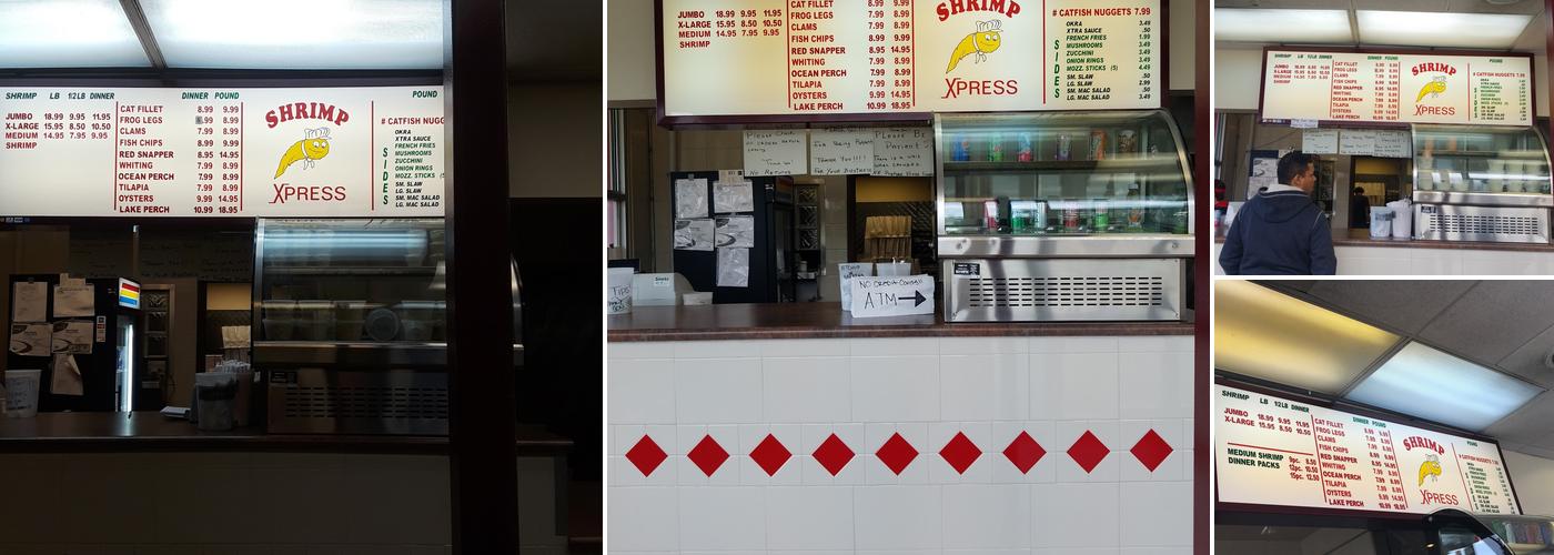 Shrimp express Menu