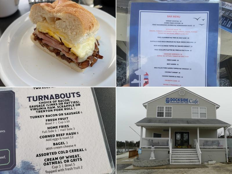Dockside Cafe Menu
