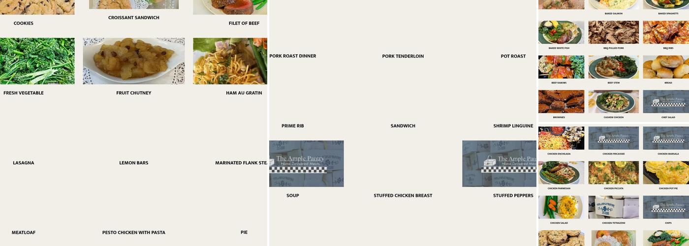 Ample Pantry Menu