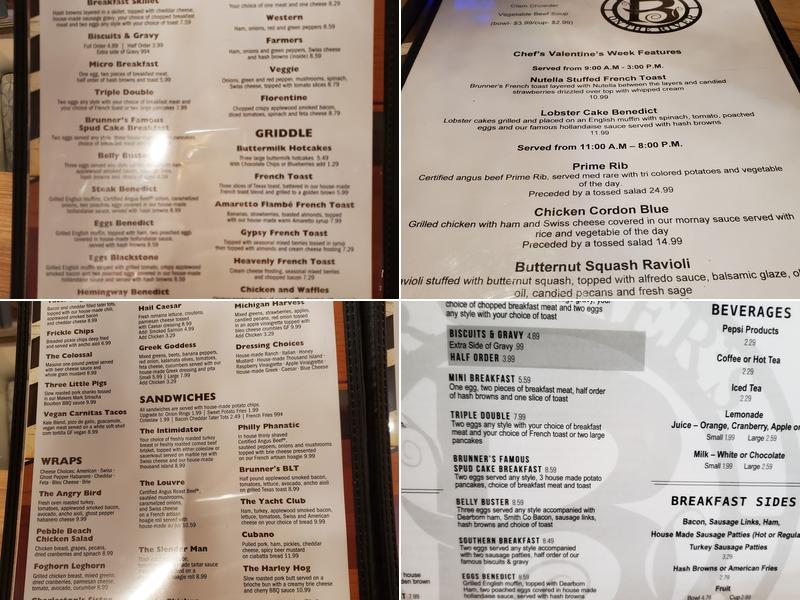 Copper River Menu