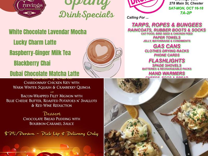 Cravings Menu