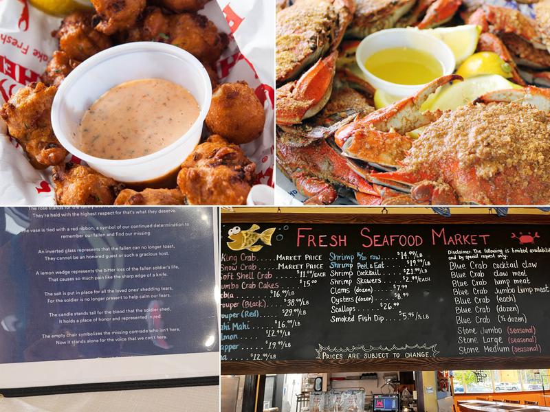 Pinchers Menu