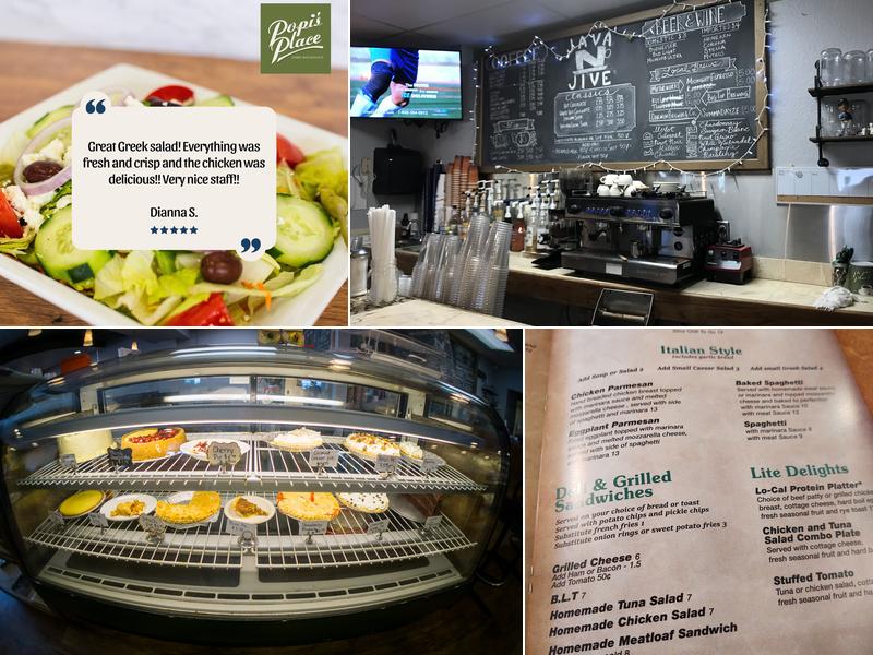 Popi's Place Too Menu