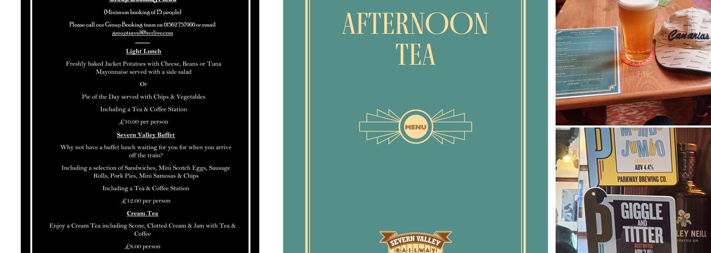 The King & Castle Menu