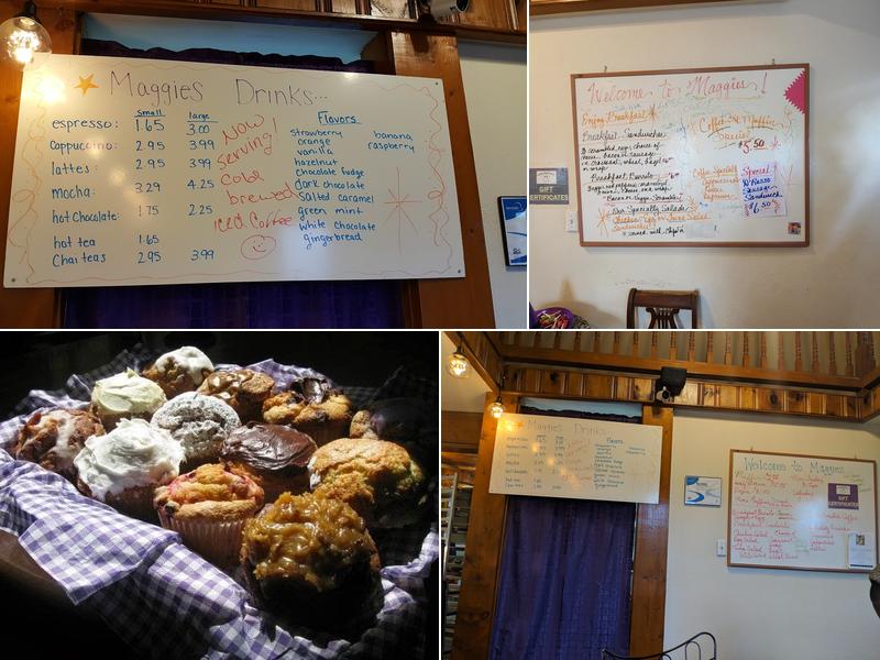 Maggies Magic Muffins Menu