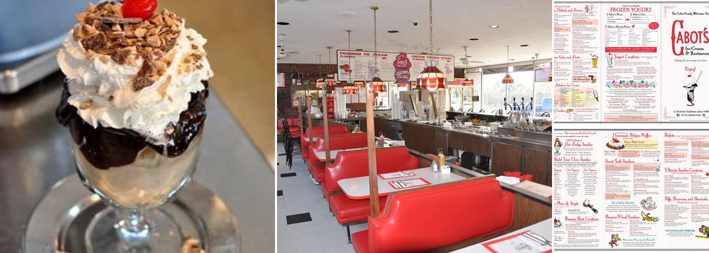 Cabot's Menu